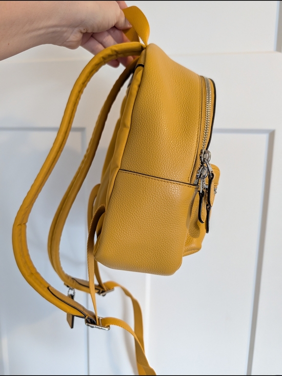 Coach Yellow Leather Mini Backpack main image 15
